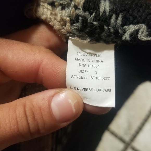 Charlotte Russe EUC Cardigan Stripes size small - Picture 4 of 5